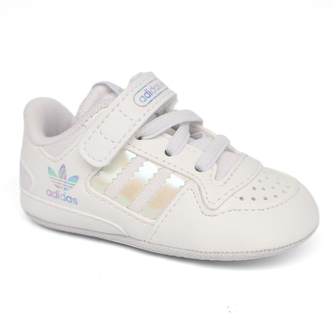 Adidas Forum Low Crib Babies Pre Walkers Soft Soles Uk Size 1 - 2 GX5310