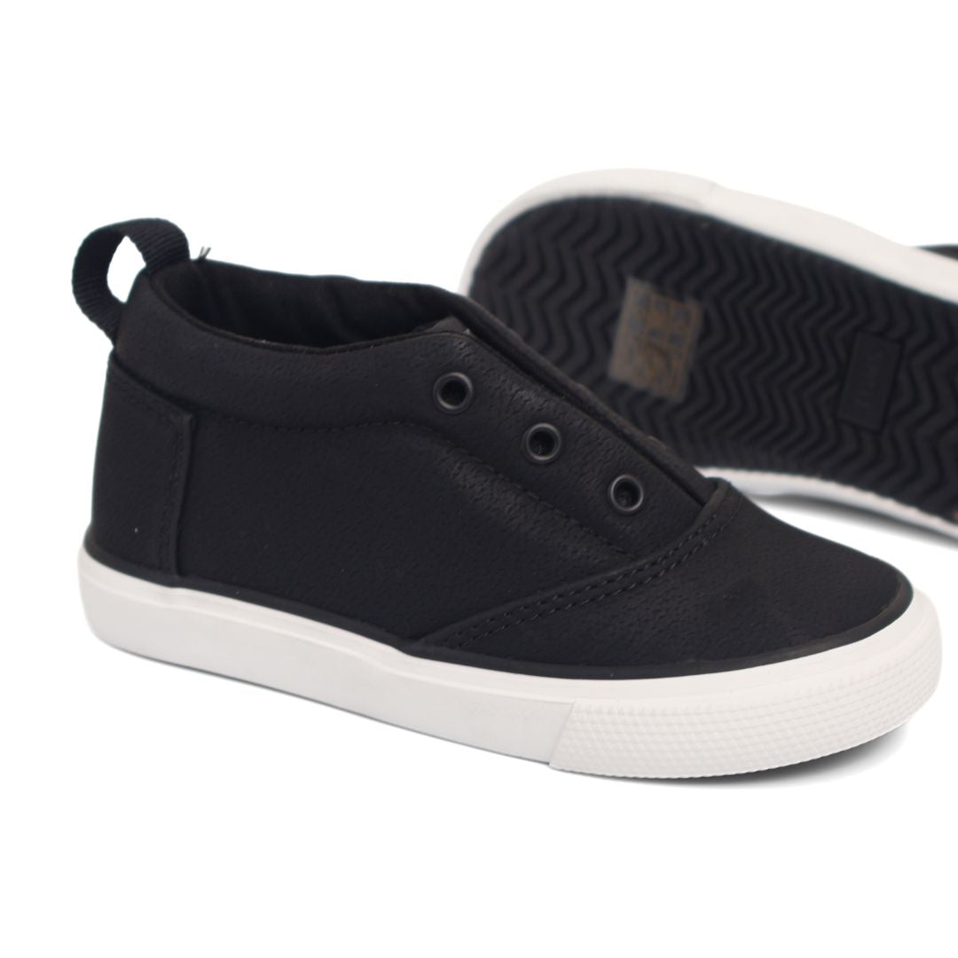 Toms Fenix Mid Toddlers Boys Shoes Trainers UK Size 7 Velcro Strap up