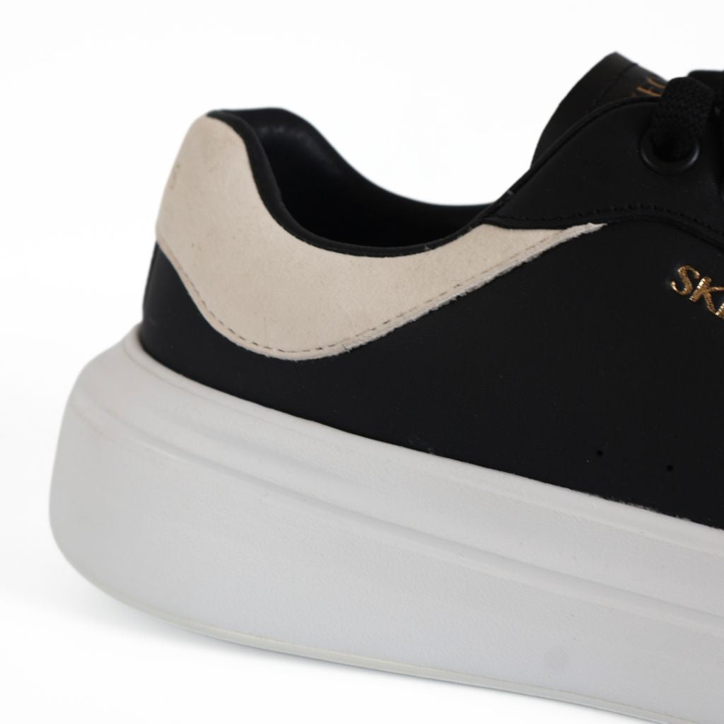 Skechers Cordova Classic Light Mens Shoes Trainers UK Size 8 Black White