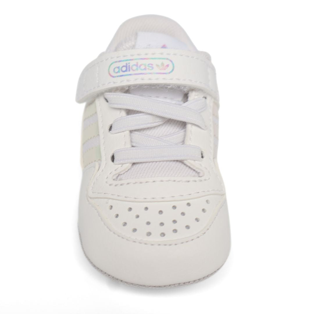 Adidas Forum Low Crib Babies Pre Walkers Soft Soles Uk Size 1 - 2 GX5310