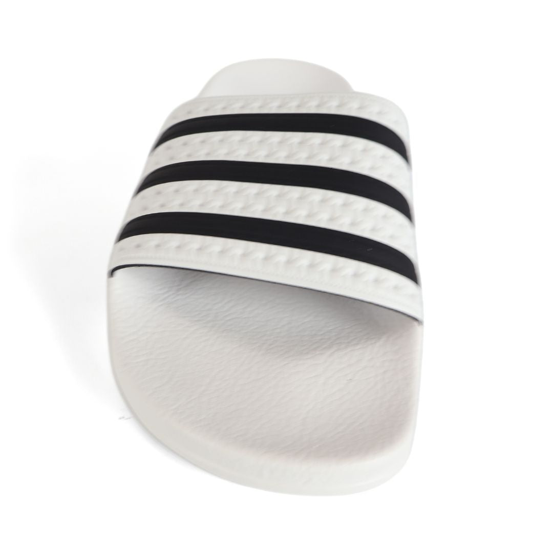 Adidas Adilette Adults Sliders Slippers UK Size 7 White Black 280648