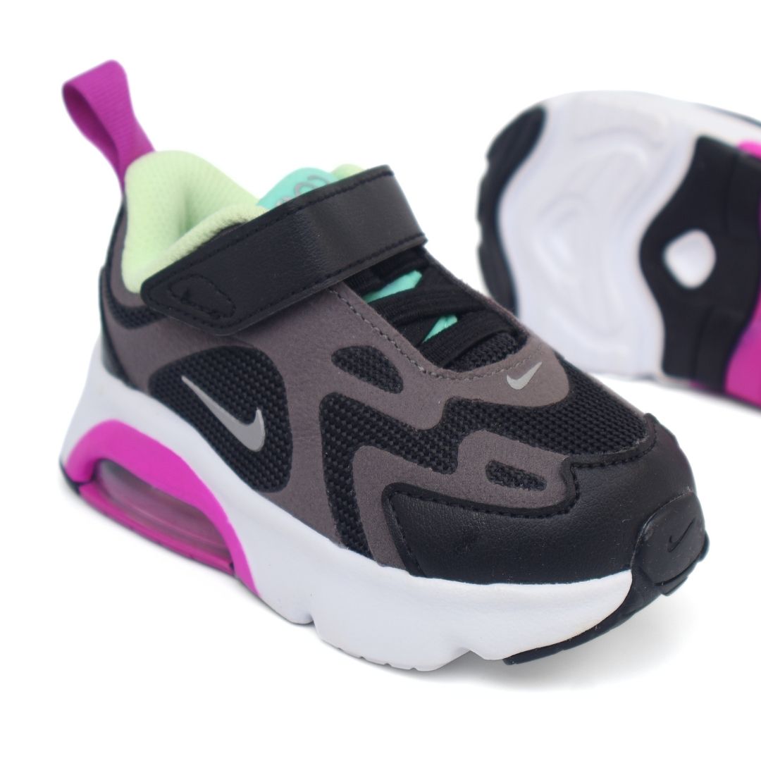 Nike Air Max 200 Toddlers Girls Shoes Trainers UK Size 4.5 AT5629 004