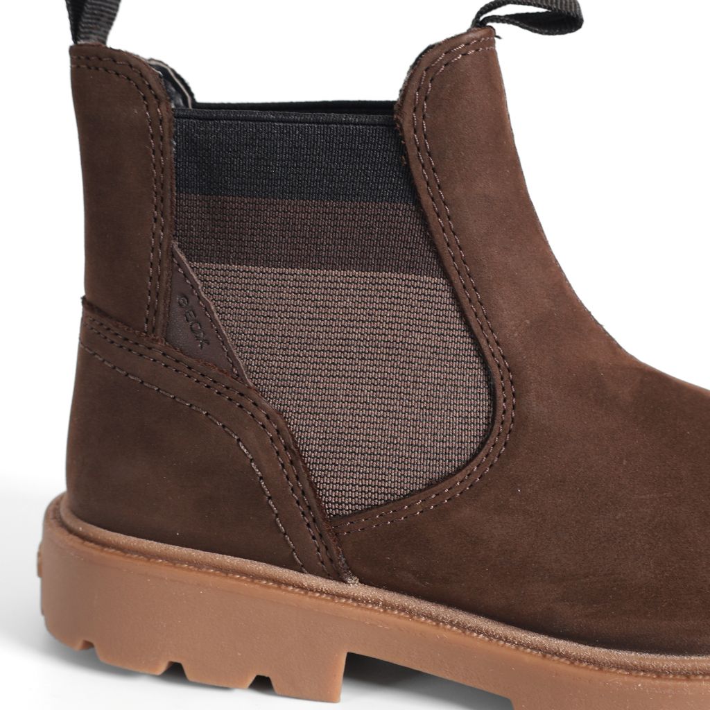 Geox J Shaylax Respira Kids Girls Boots Trainers UK Size 13 Brown
