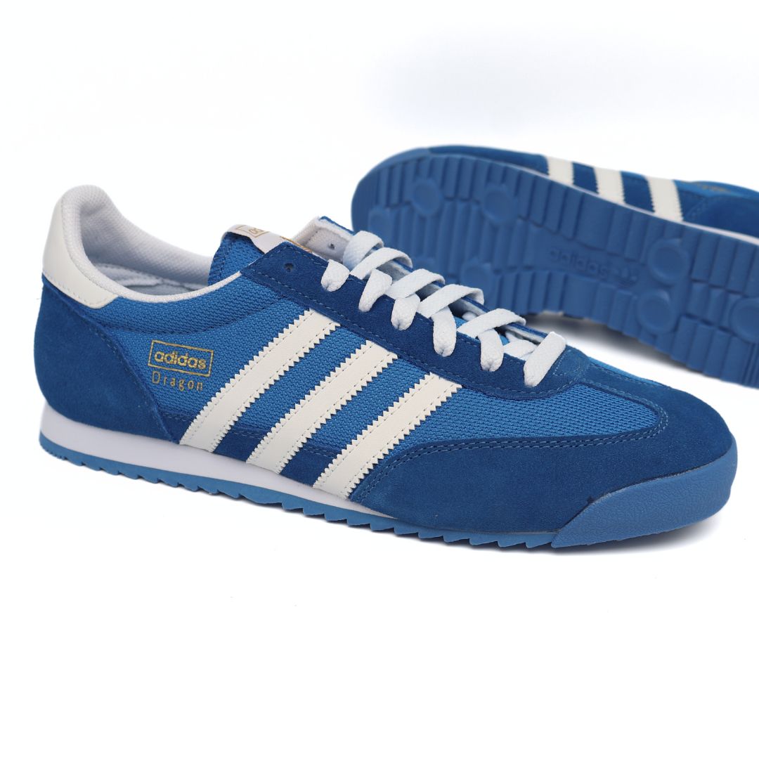 Adidas Dragon Originals Mens Shoes Trainers Size 7 - 12 G50922 Blue Bird