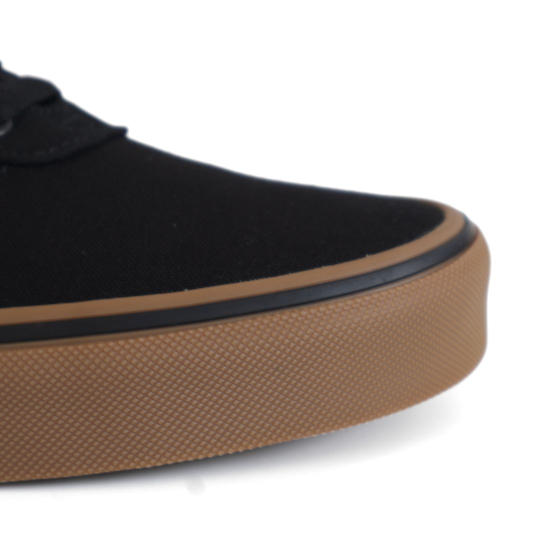 Vans Ward Mens Canvas Shoes Trainers Uk Size 8.5 Black Gum