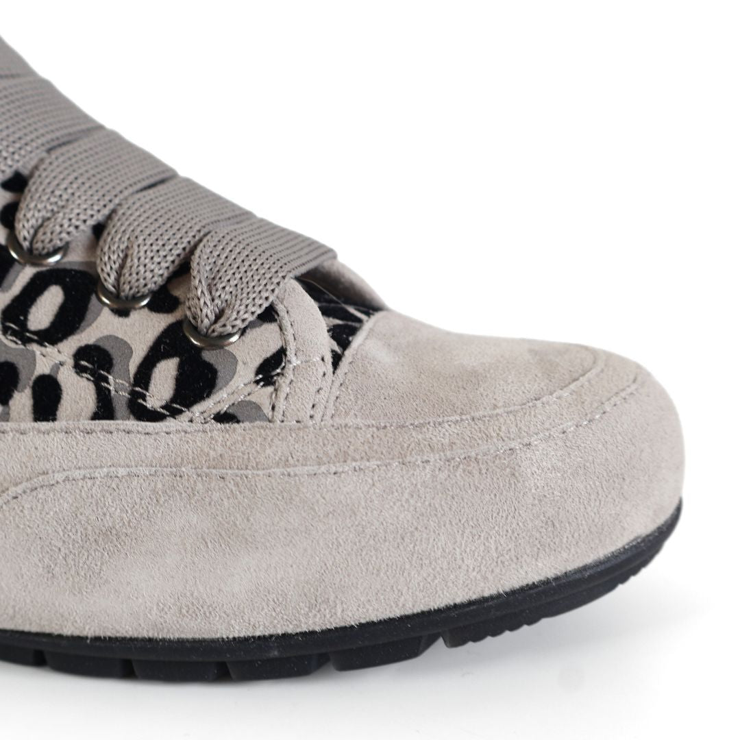 Candice Cooper Plus Bord Girls Womens Shoes Trainers UK Size 4 Grey Black