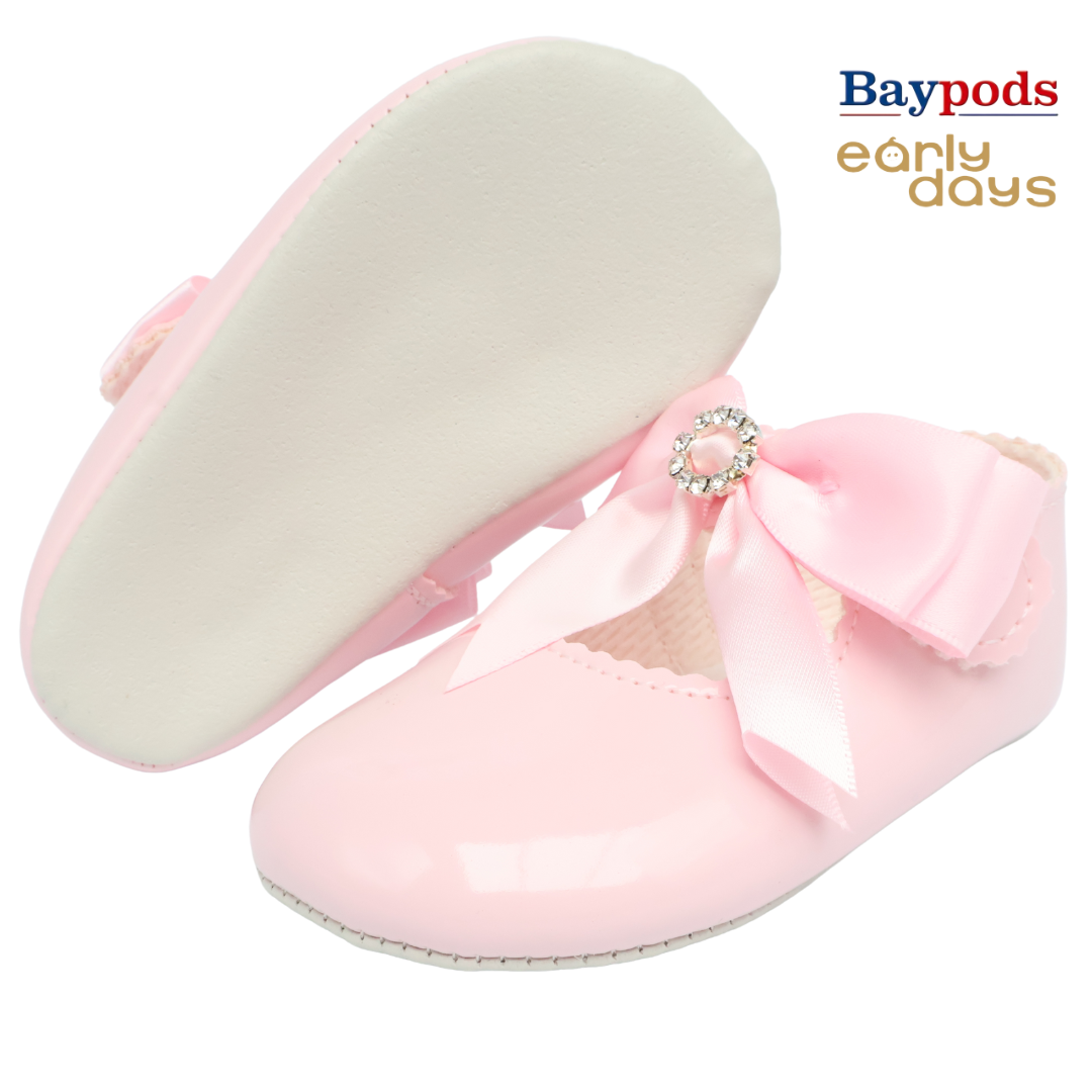 Baypods B060 Originals Girls Babies Soft Soles Shoes UK Size 1