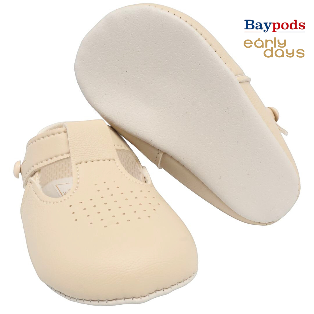 Baypods B625 Originals Babies Soft Soles Shoes Footwear UK Size 2-3