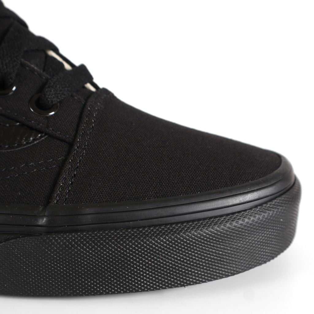 Vans Old Skool Kids Shoes Trainers Uk Size 5 Black Canvas