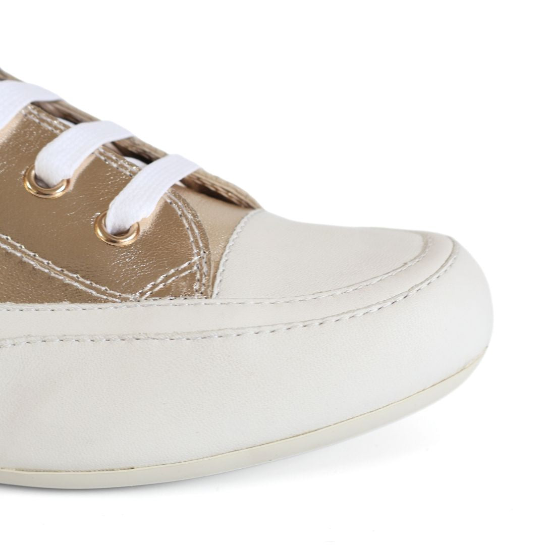 Candice Cooper Rock S Womens Shoes Trainers UK Size 8.5 White Platinum