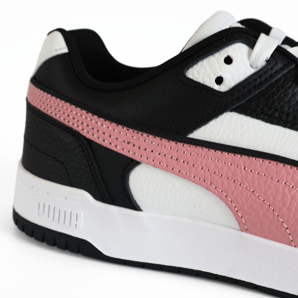 Puma RBD Game Low Womens Shoes Trainers UK Size 10 White Pink