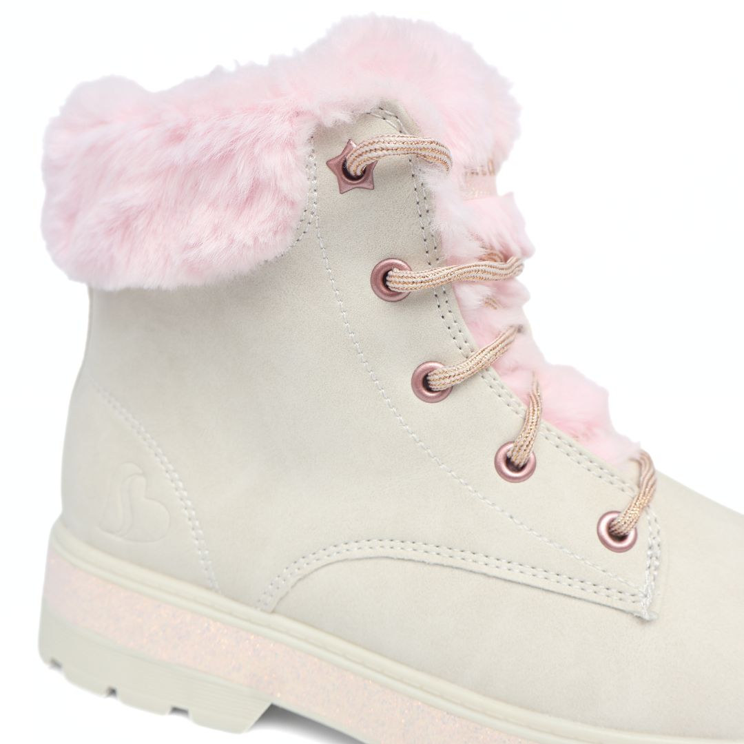 Skechers Street Glitz Girls Shoes Trainers UK Size 2.5 Pink