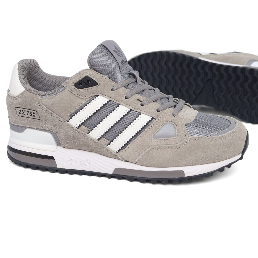 Adidas ZX 750 Mens Shoes Trainers Uk Size 7 to 12 GW5529 Grey Silver