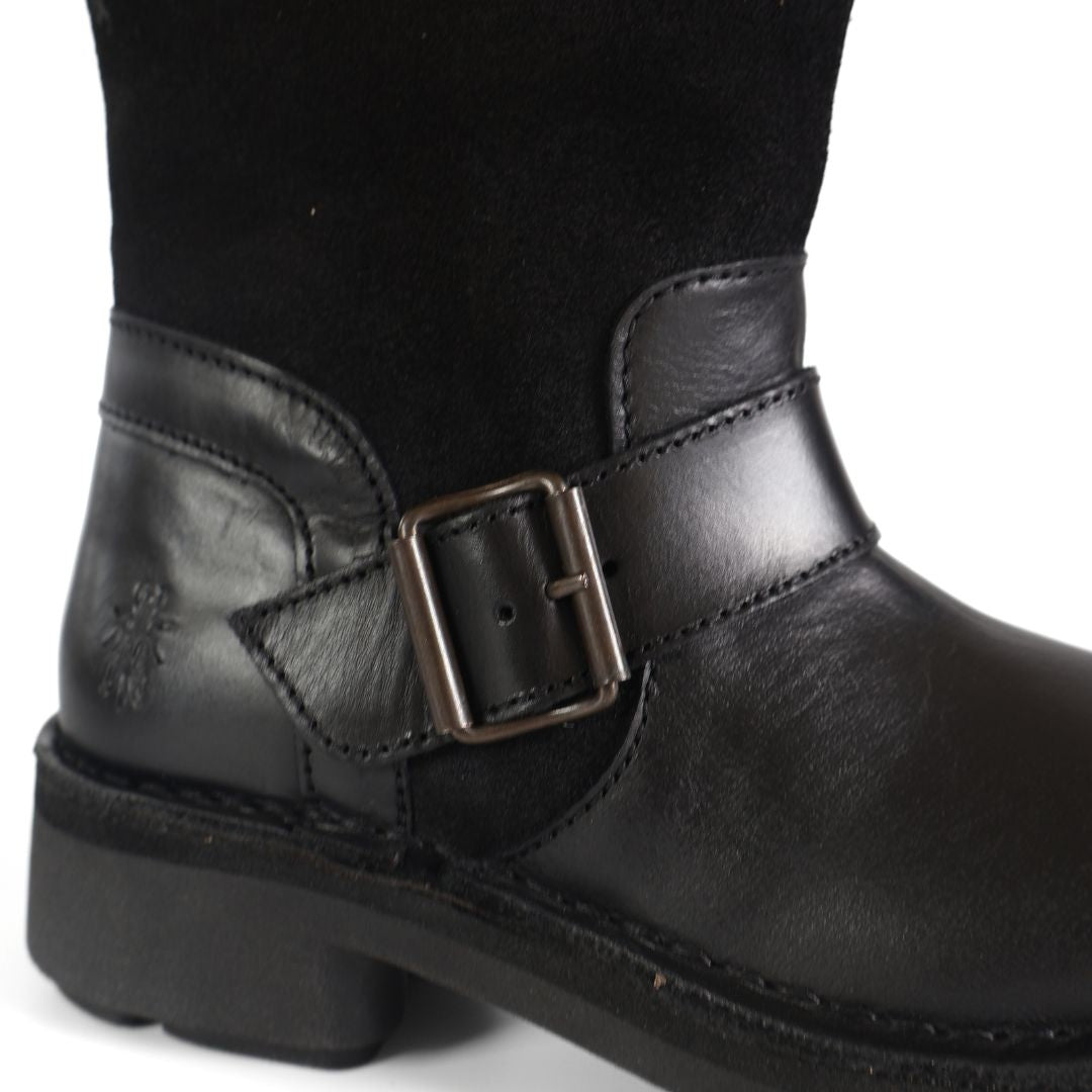 Fly London Noch 140Fly Girls Knee High Boots Footwear UK Size 2.5