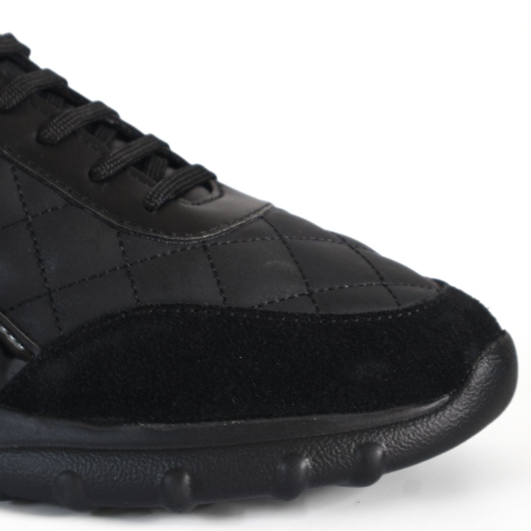 Geox D Alleniee Respira Womens Shoes Trainers UK Size 7 Black