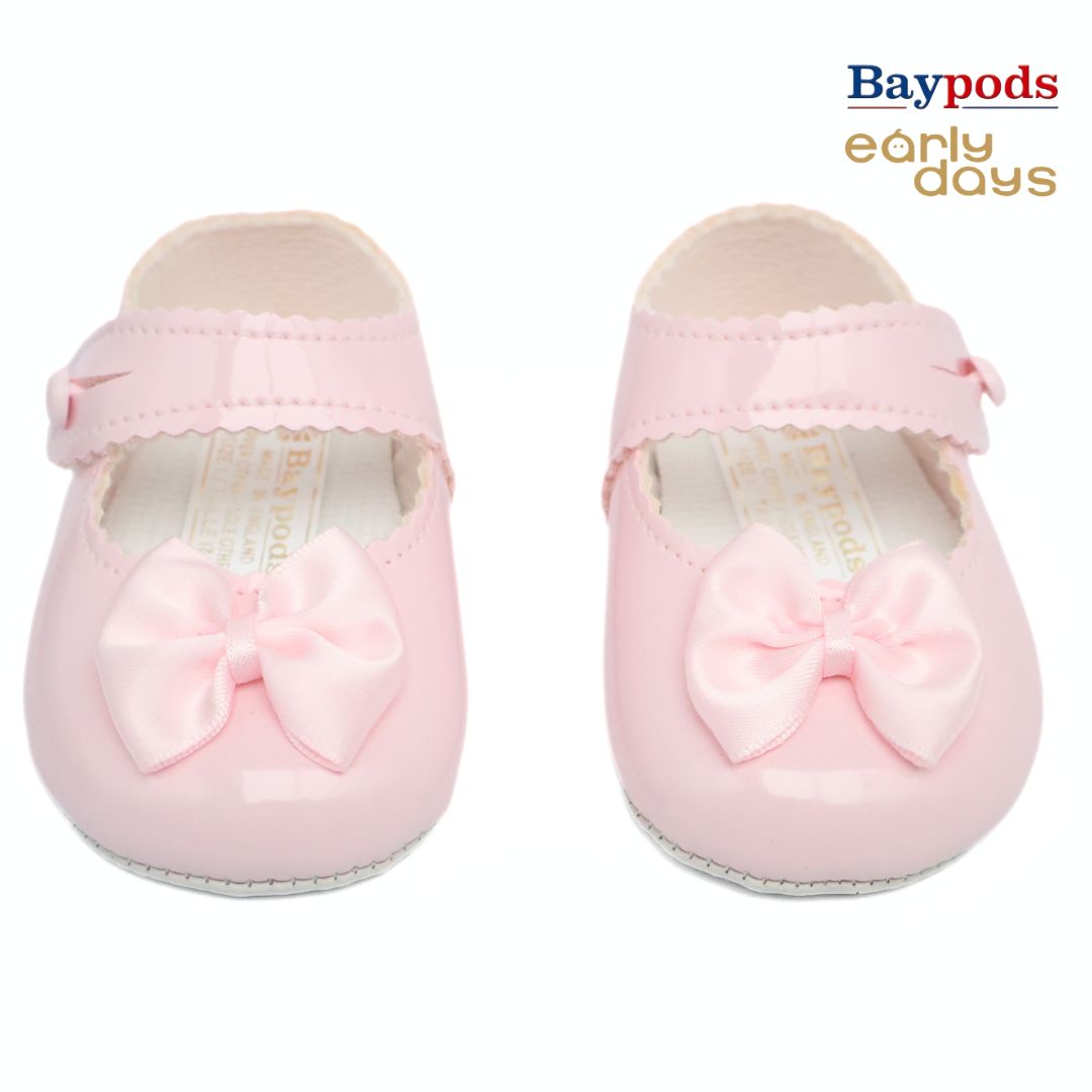 Baypods B604 Originals Girls Babies Soft Soles Shoes UK Size 1 - 3