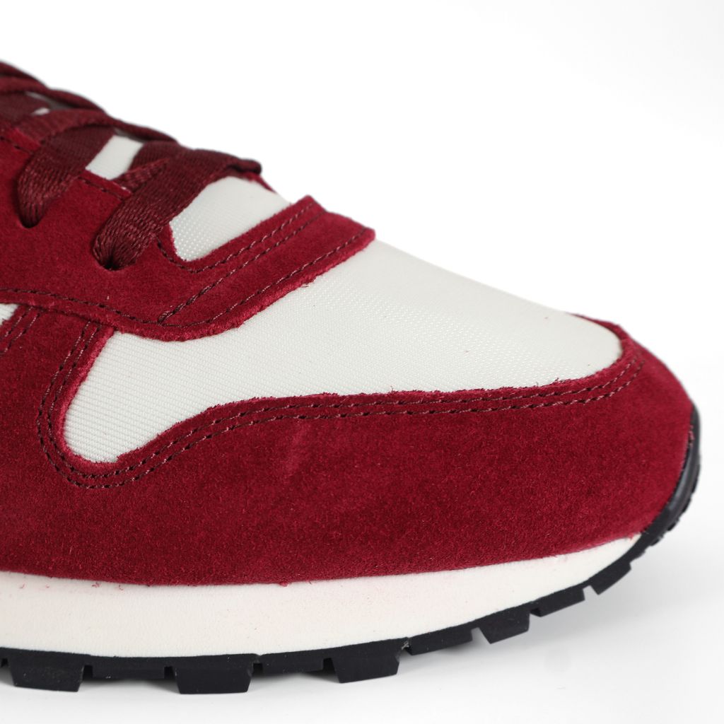 Reebok Classic Leather Mens Shoes Trainers UK Size 9.5 Maroon White