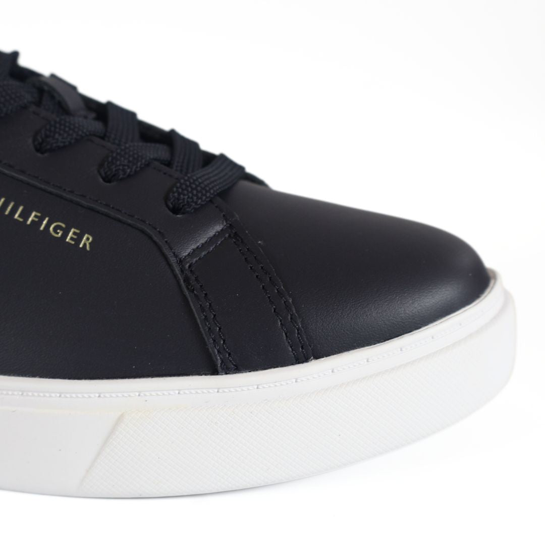 Tommy Hilfiger Essential Court Mens Shoes Trainers UK Size 6 Blue White