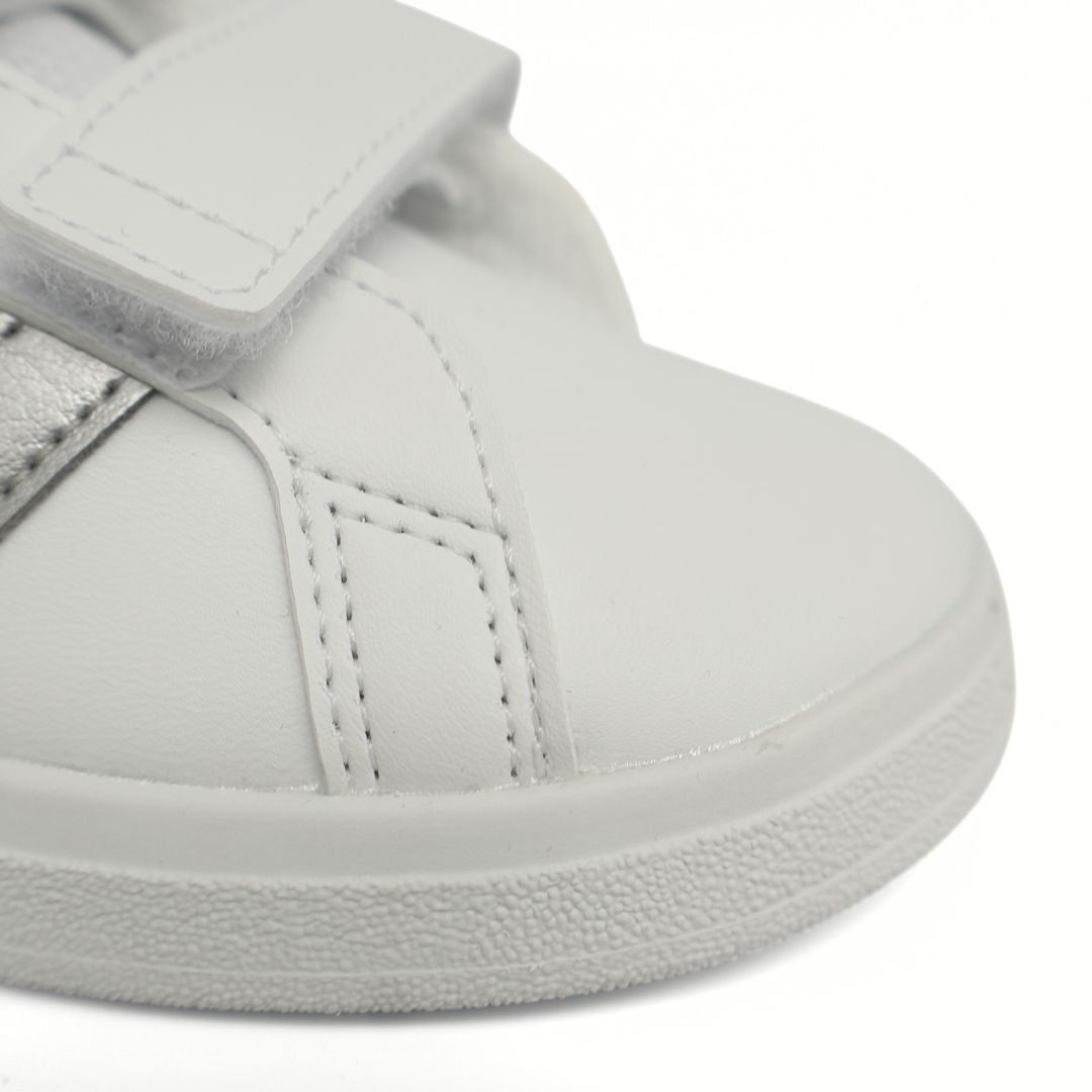 Adidas Grand Court Toddlers Shoes Trainers Size 6 - 9.5 GW6526 Strap Up