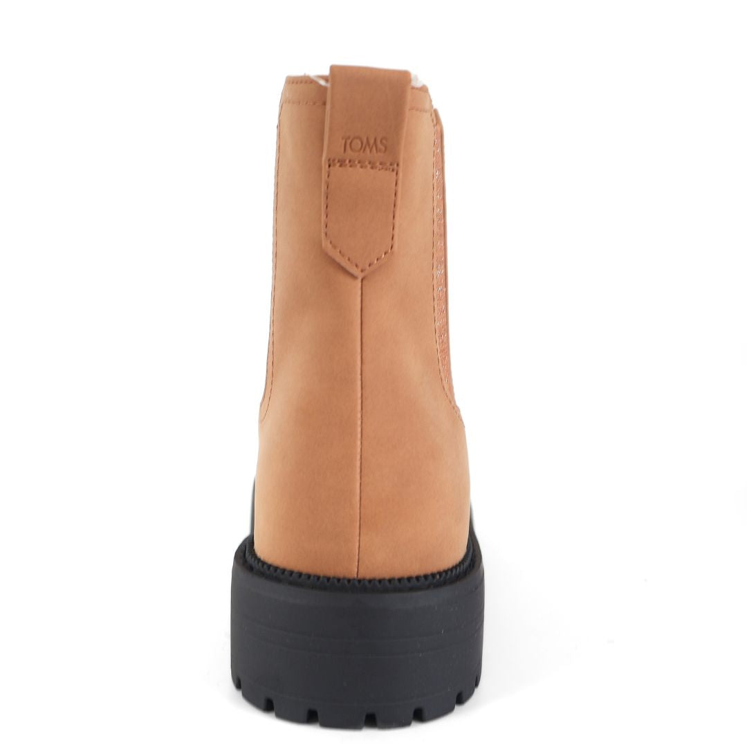 Toms Youth Bennet Girls Boots Shoes UK Size 3 Brown Black