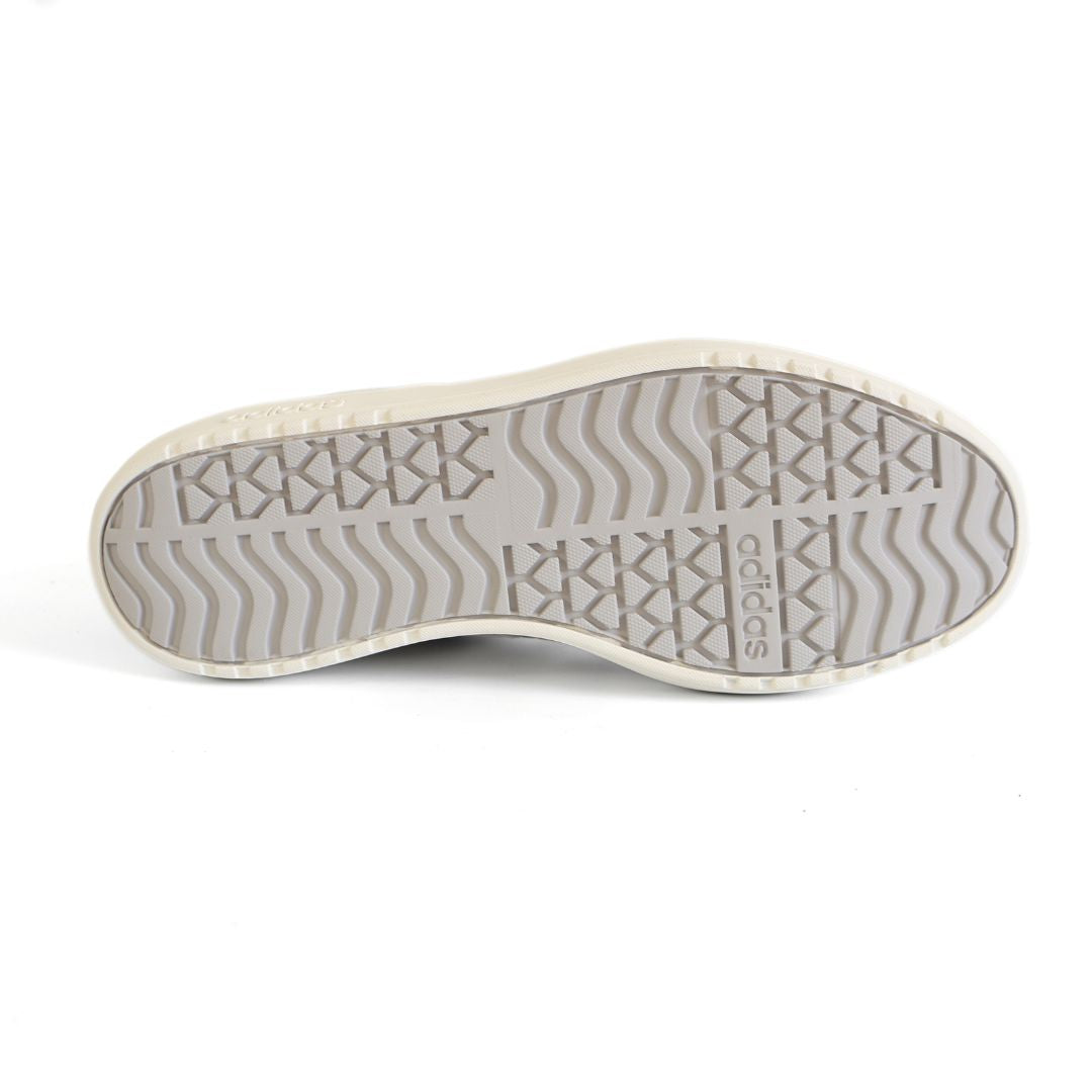 Adidas VL Court Bold Womens Shoes Trainers UK Size 6 Grey White