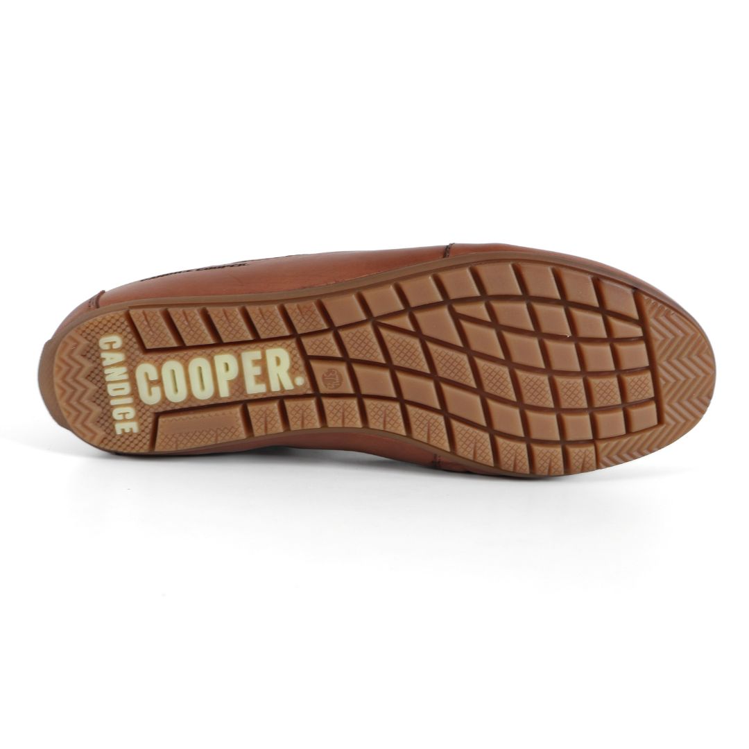 Candice Cooper Mid Fur Cuir Ebony Shoes Trainers UK Size 4.5 Zip Up