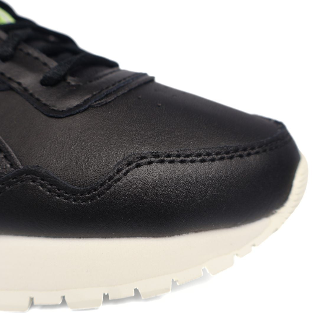 Reebok Glide Kids Shoes Trainers UK Size 3.5 Black Green White