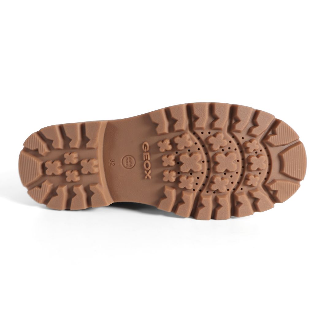 Geox J Shaylax Respira Kids Girls Boots Trainers UK Size 13 Brown