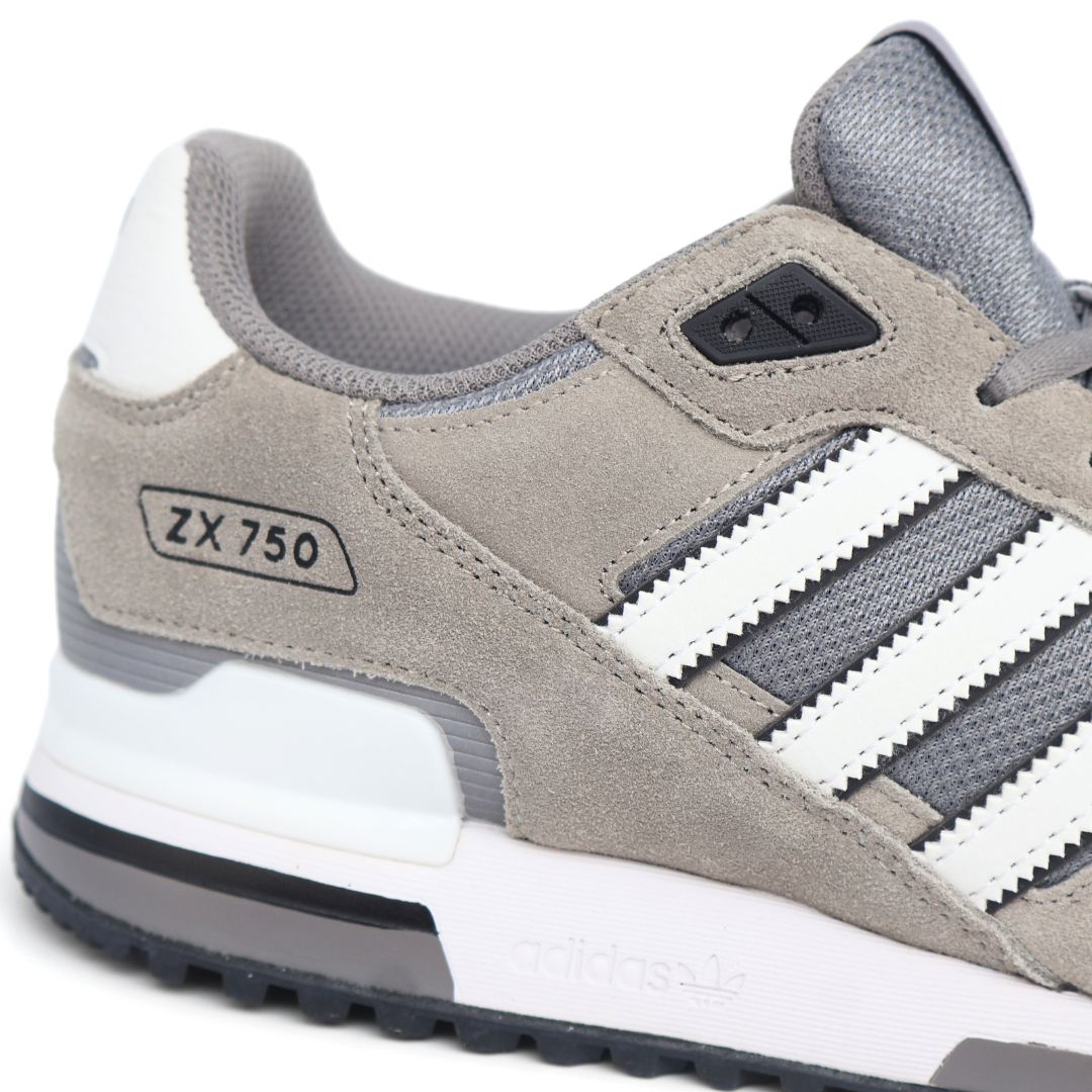 Adidas ZX 750 Mens Shoes Trainers Uk Size 7 to 12 GW5529 Grey Silver