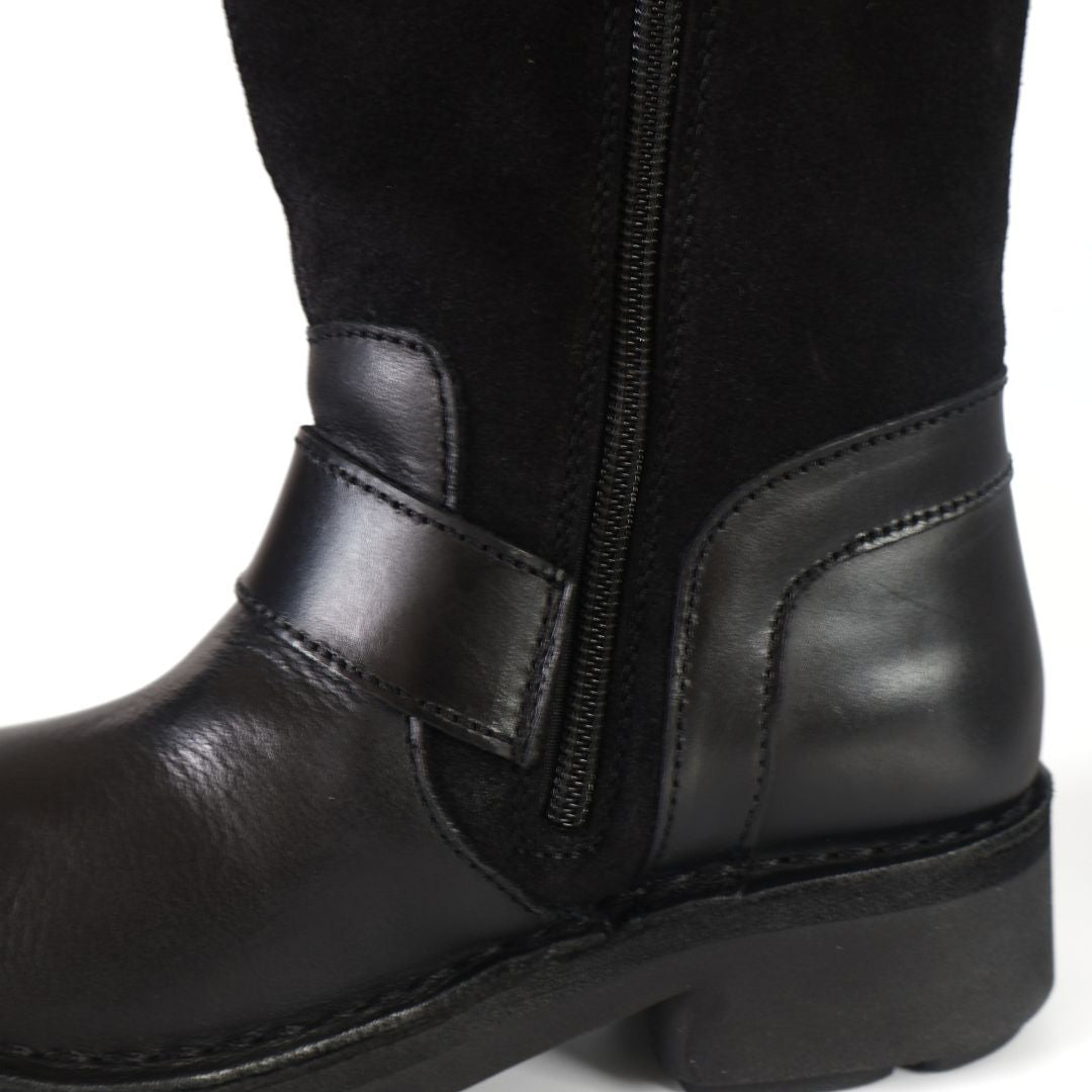 Fly London Noch 140Fly Girls Knee High Boots Footwear UK Size 2.5