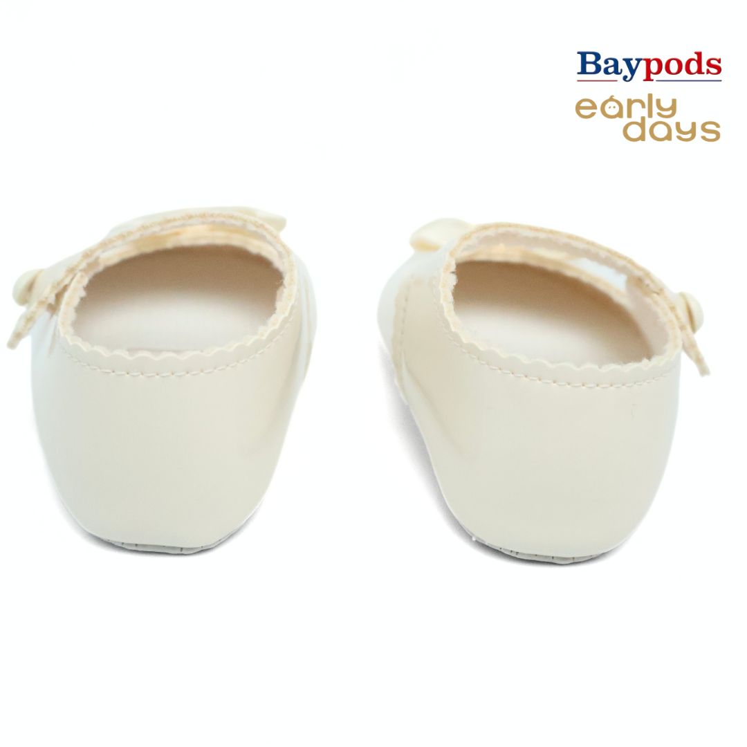 Baypods B604 Originals Girls Babies Soft Soles Shoes UK Size 0 - 2