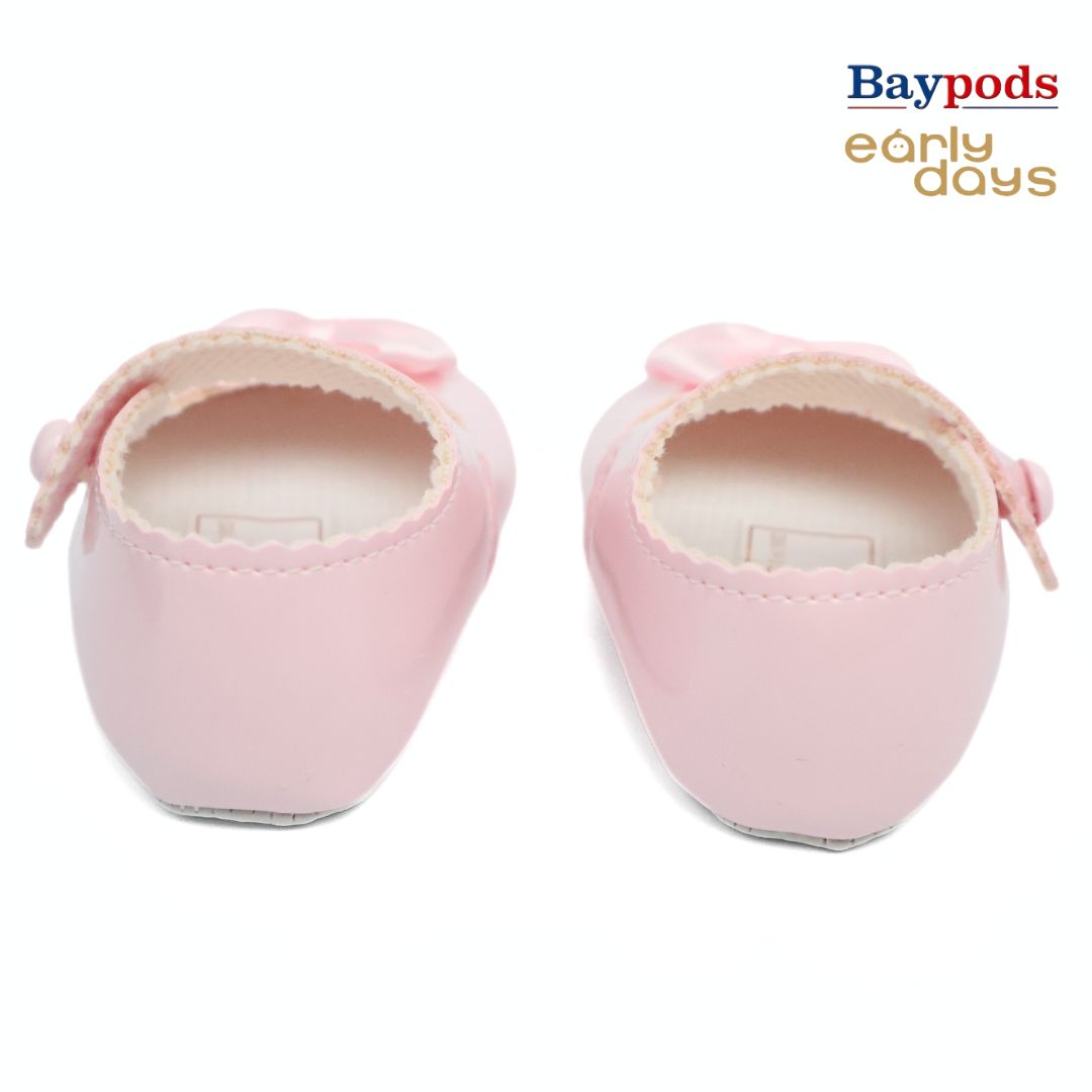 Baypods B604 Originals Girls Babies Soft Soles Shoes UK Size 1 - 3