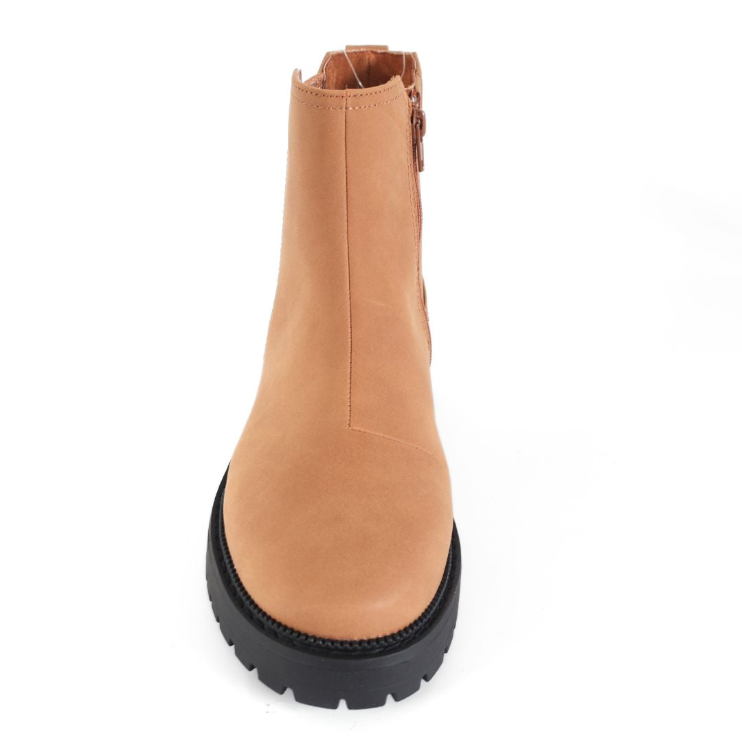 Toms Youth Bennet Girls Boots Shoes UK Size 3 Brown Black