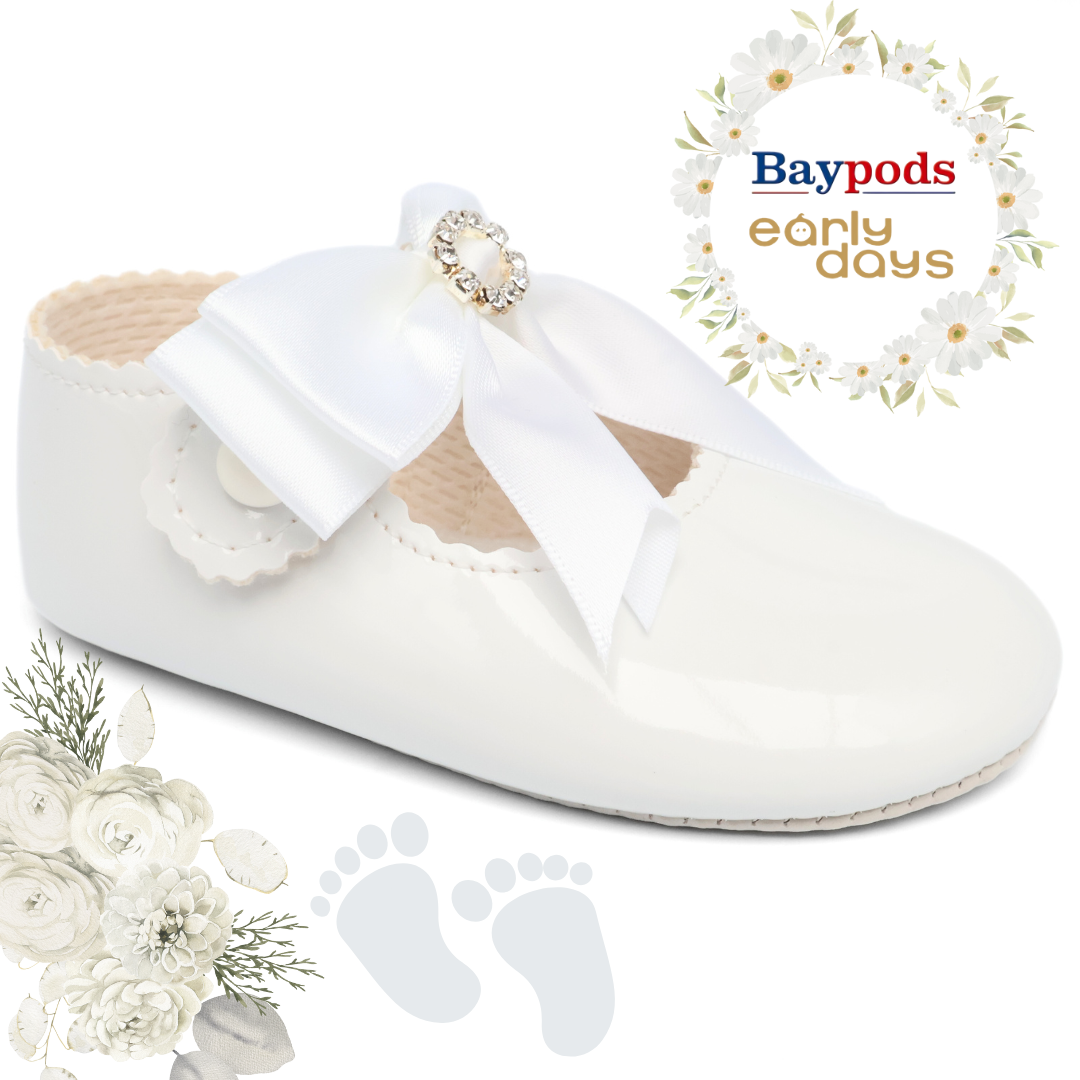 Baypods B060 Originals Girls Babies Soft Soles Shoes UK Size 1