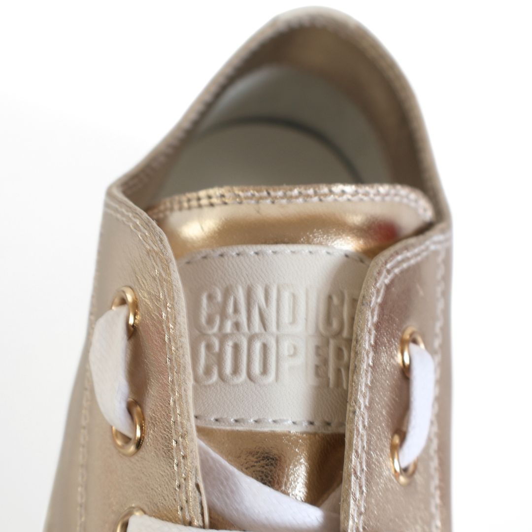 Candice Cooper Rock S Womens Shoes Trainers UK Size 8.5 White Platinum
