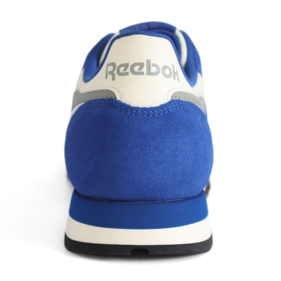 Reebok Classic Leather Mens Shoes Trainers UK Size 11 Blue White