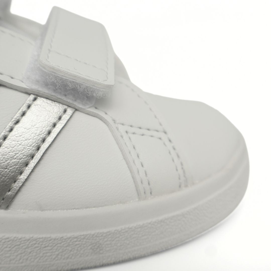 Adidas Grand Court Toddlers Shoes Trainers Size 6 - 9.5 GW6526 Strap Up