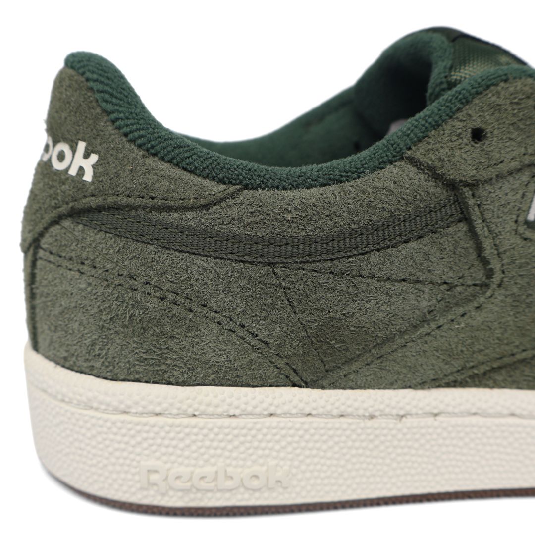 Reebok Club C 85 Mens Shoes Trainers UK Size 4.5 Green White