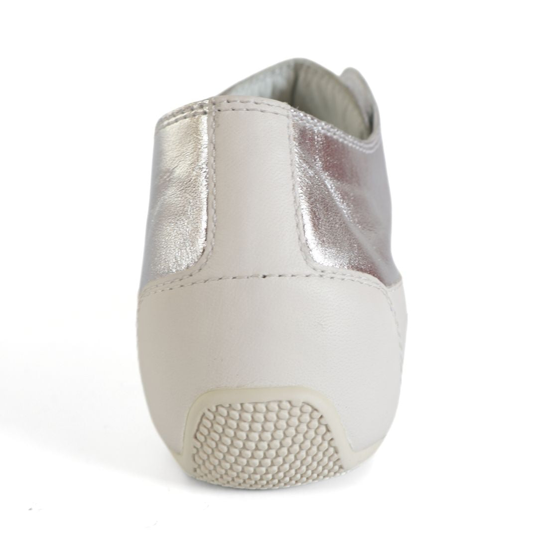 Candice Cooper Rock S Womens Shoes Trainers UK Size 8.5 White Silver