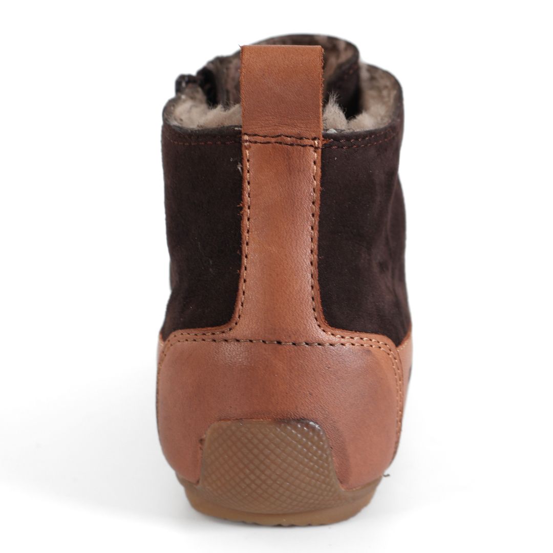 Candice Cooper Mid Fur Cuir Ebony Shoes Trainers UK Size 4.5 Zip Up