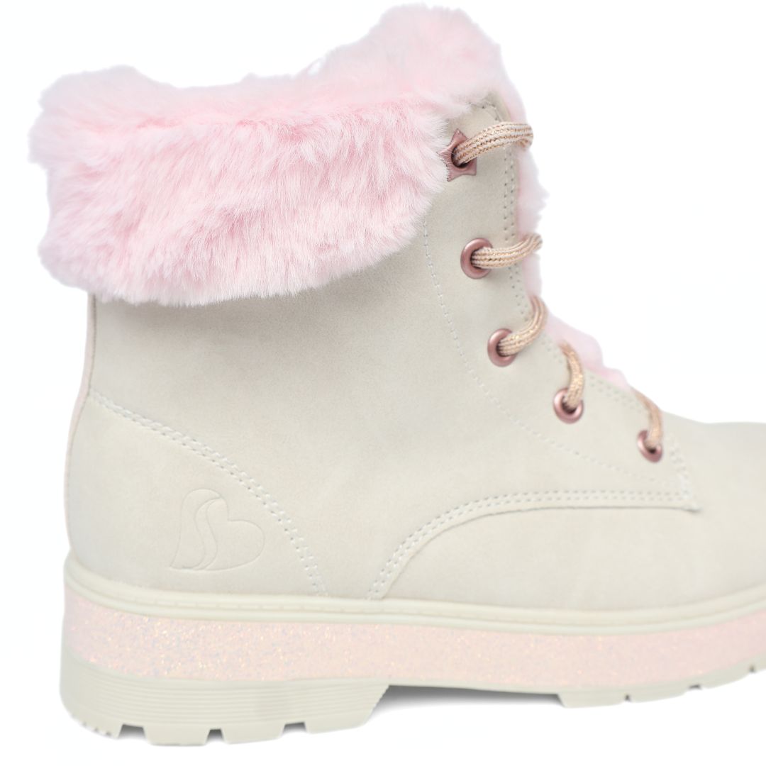 Skechers Street Glitz Girls Shoes Trainers UK Size 2.5 Pink