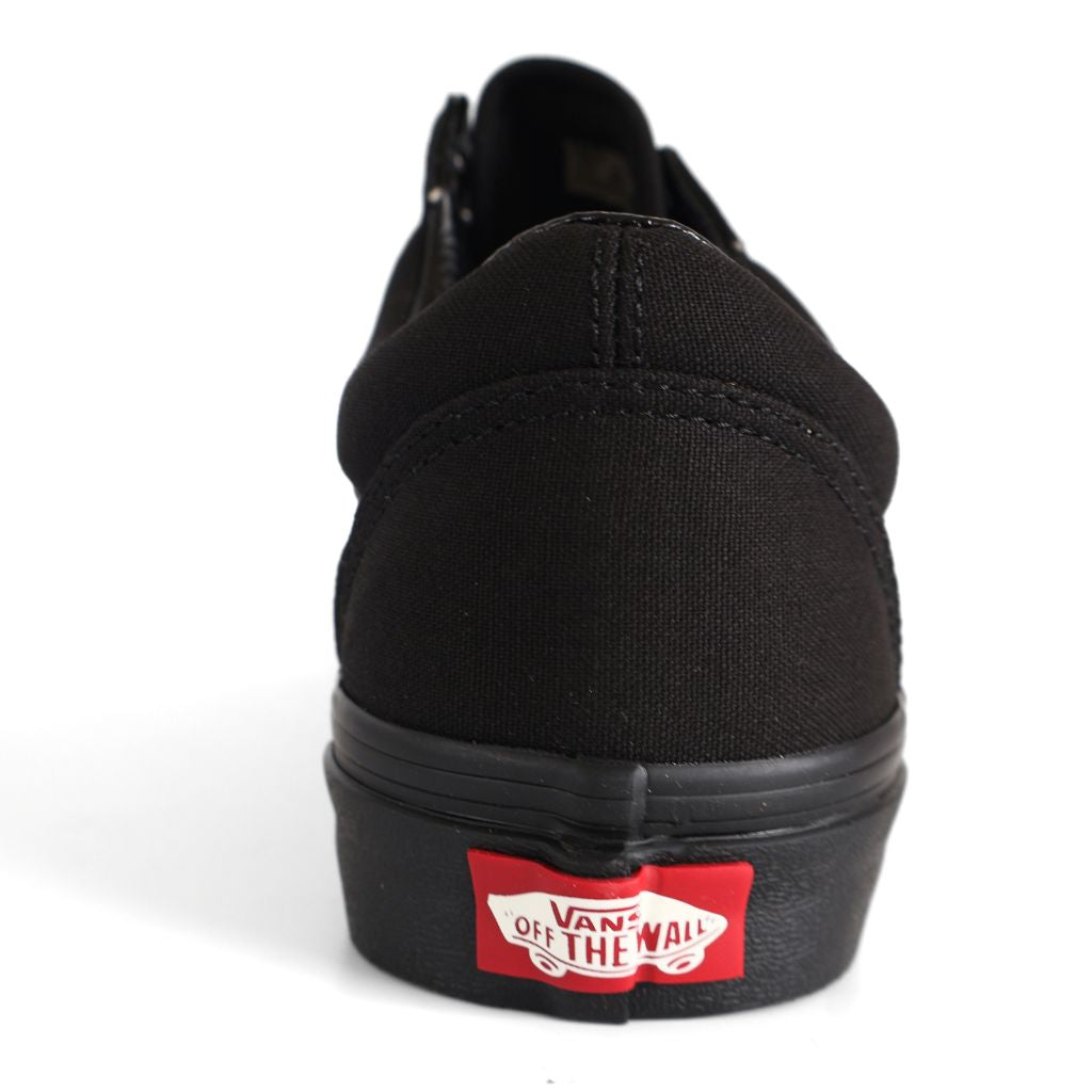 Vans Old Skool Kids Shoes Trainers Uk Size 5 Black Canvas
