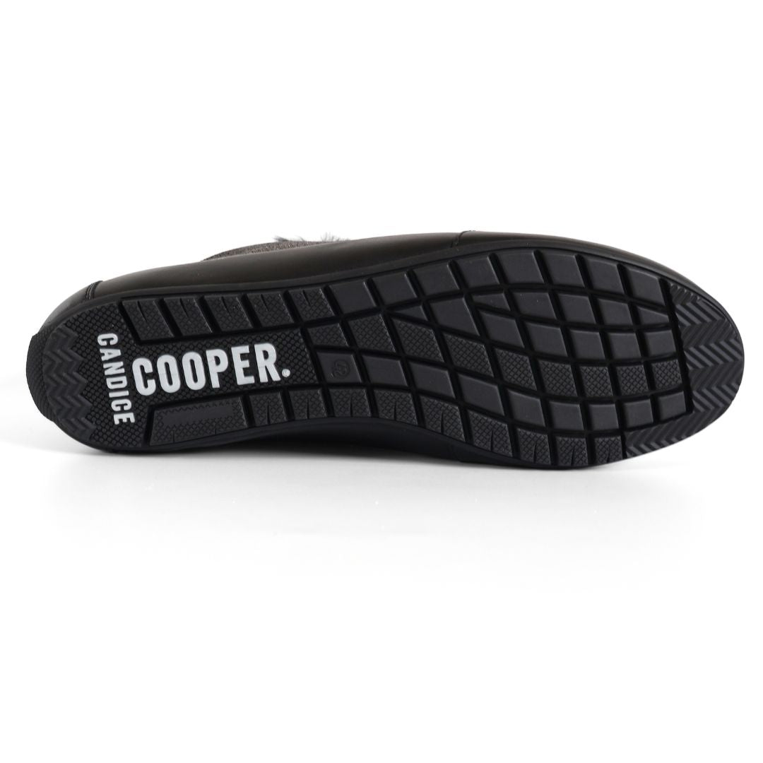 Candice Cooper Mid Mens Shoes Trainers UK Size 8 Black Silver