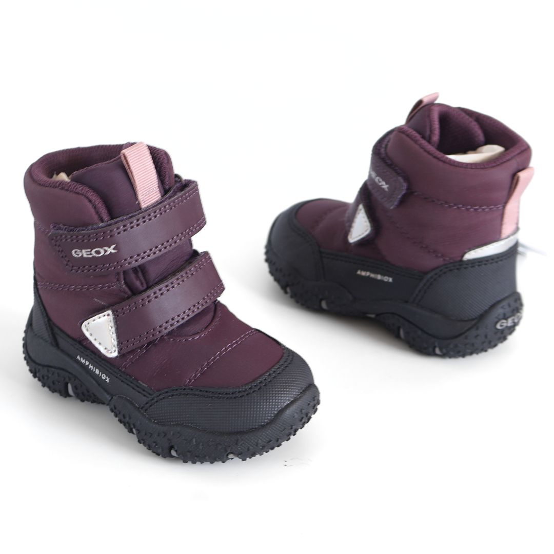 Geox B Baltic ABX Toddlers Girls Waterproof Boots Trainers UK Size 3.5 - 4.5