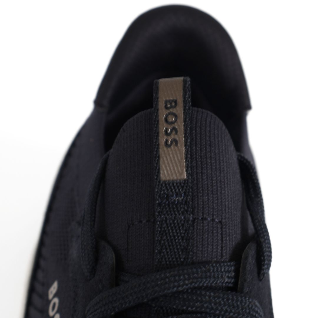 Hugo Boss Titanium Evo Mens Shoes Trainers UK Size 8 Dark Blue