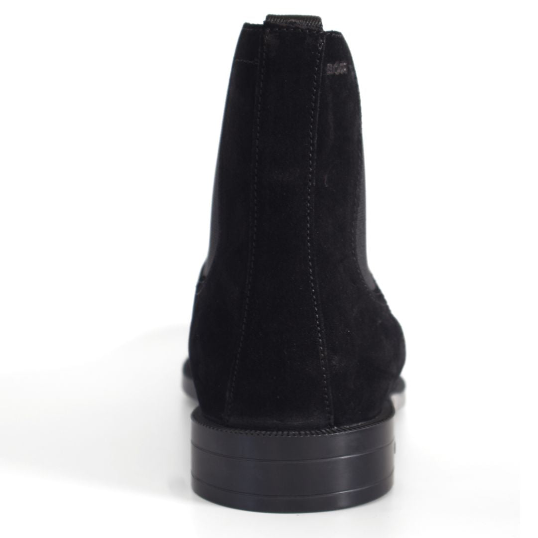 Hugo Boss Tayil Cheb Womens Ankle Boots Shoes UK Size 7 Black