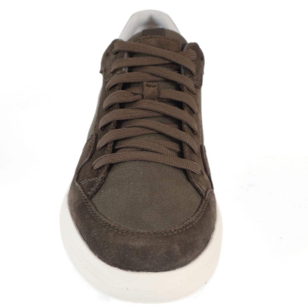Geox U Merediano Respira Mens Shoes Trainers UK Size 6 Green White