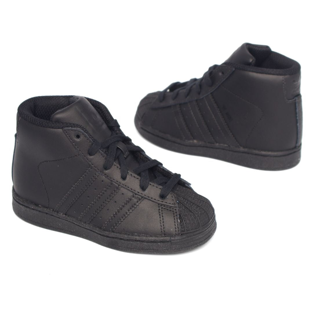 Adidas Pro Model Toddlers Boys Shoes Trainers UK Size 6.5 - 9.5 ID3140