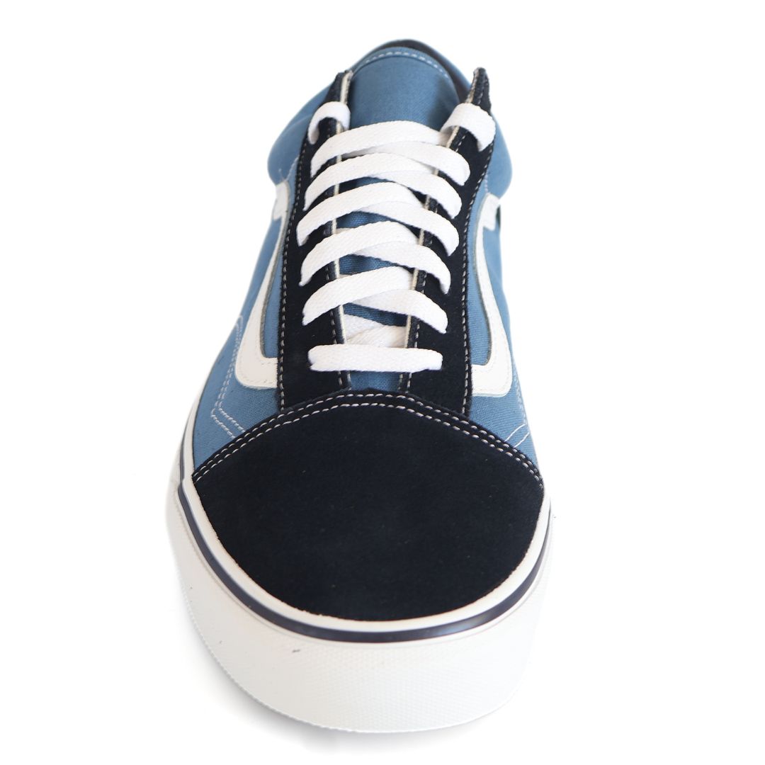 Vans Old Skool Mens Shoes Trainers Uk Size 7 - 10 Navy White