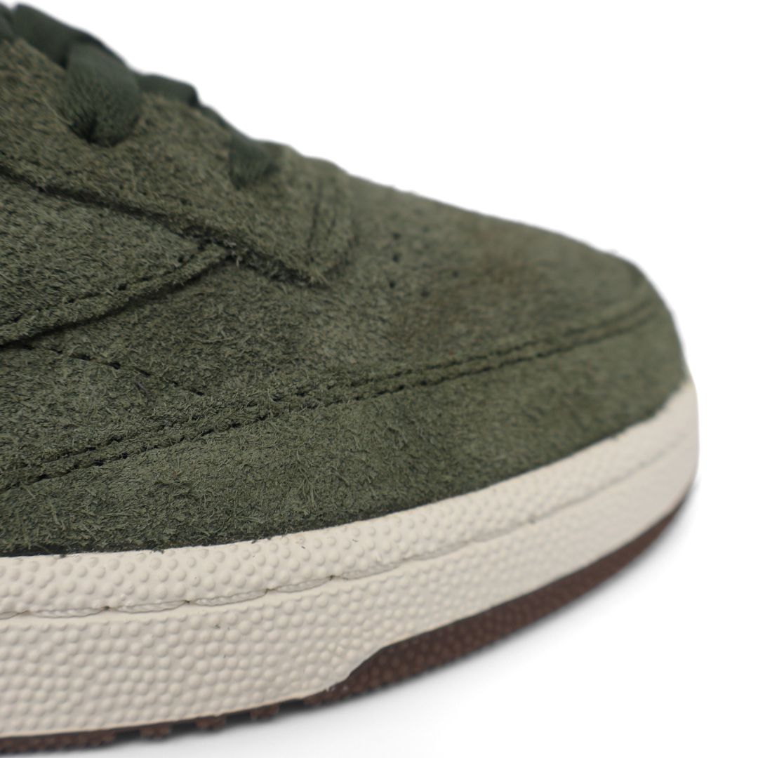 Reebok Club C 85 Mens Shoes Trainers UK Size 4.5 Green White